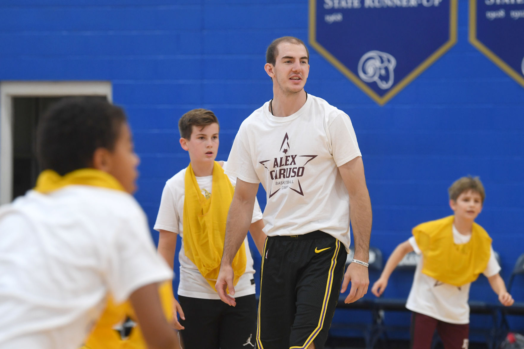 Alex Caruso basketball camp
